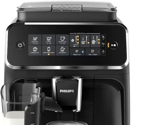 Philips 3200 Series Fully Automatic Espresso Machine with LatteGo front view
