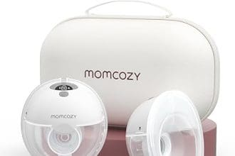 Momcozy Electric Breast Pump wearable hands-free design
