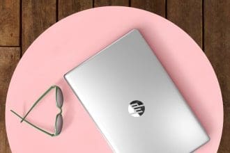HP Touchscreen Laptop 17 inch 2025 model front view