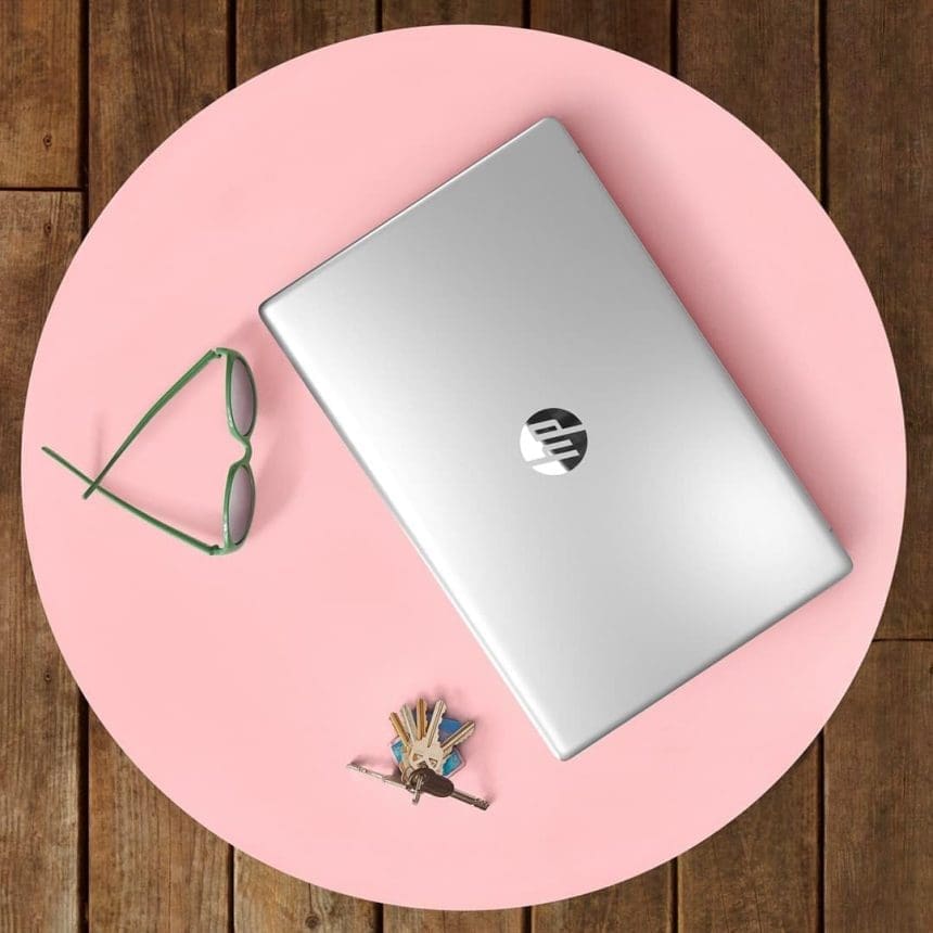 HP Touchscreen Laptop 17 inch 2025 model front view