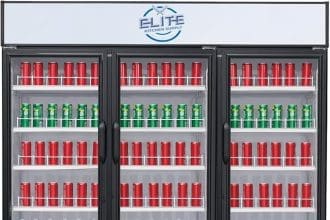 Commercial Display Refrigerator Front View