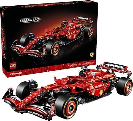 LEGO car kit for adults Ferrari SF-24 Front View