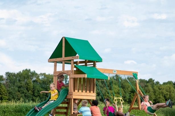 Best Outdoor Playset 2025 with Slide and Swings