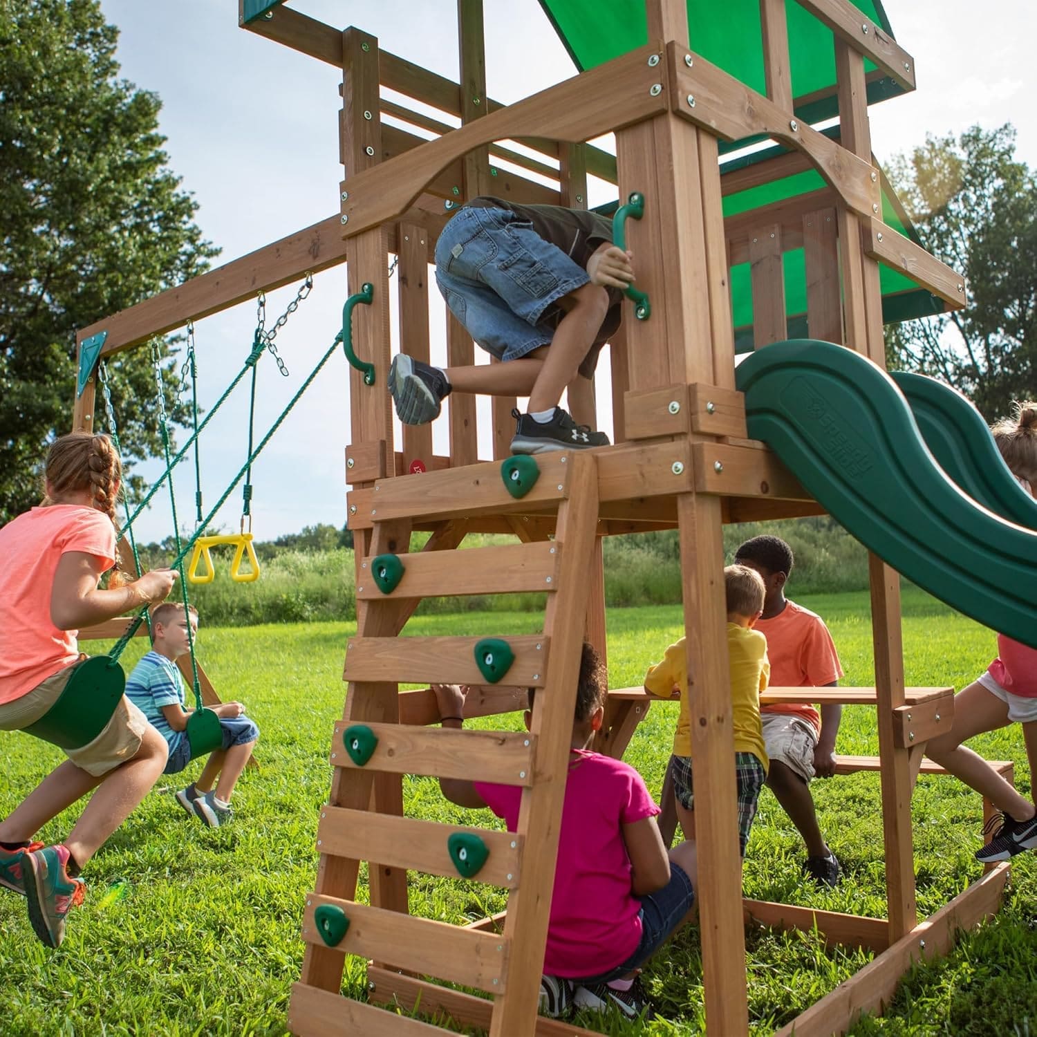 Complete View of Best Outdoor Playset 2025
