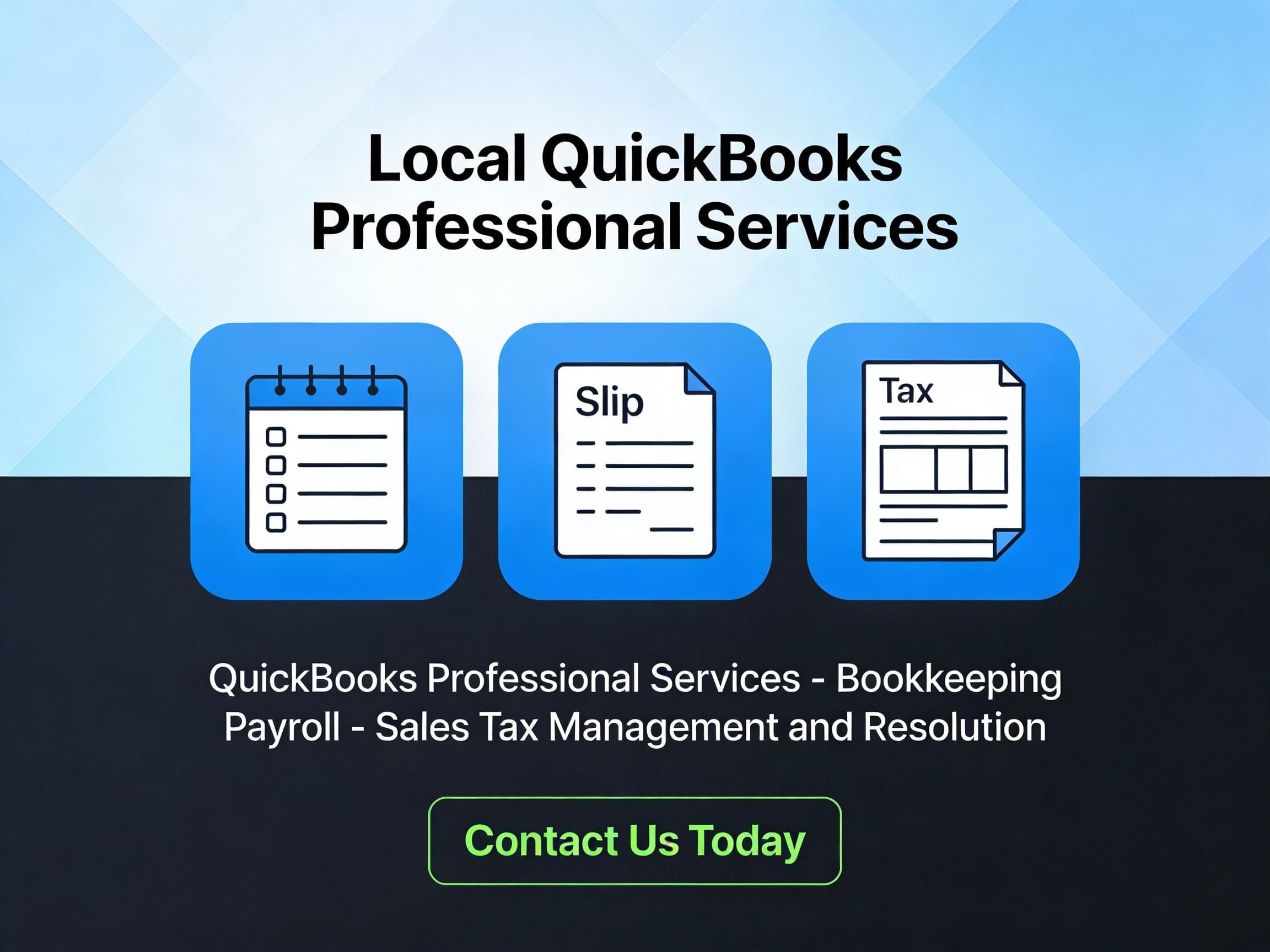 Local quickbooks professional services