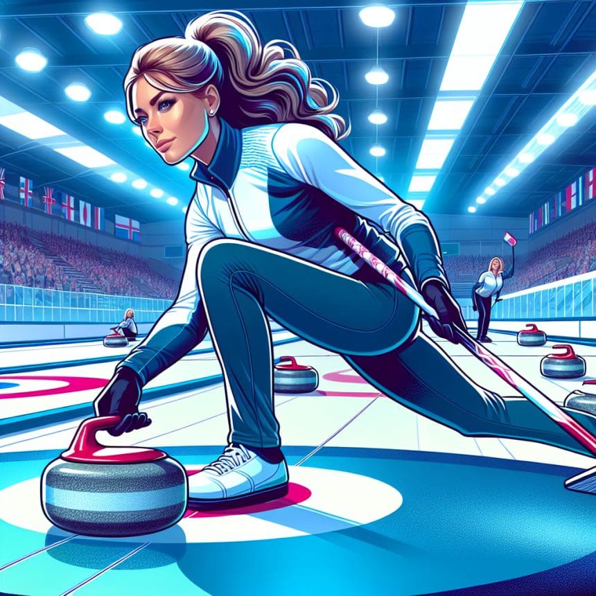 Kerri Einarson heads back to Calgary aiming for women's world curling championship victory. 1 1773454406